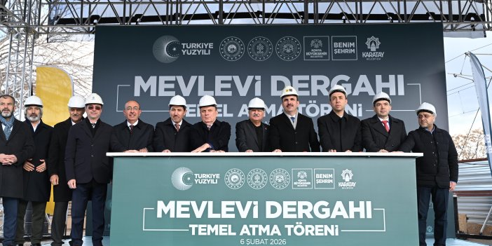 Mevlana Dergâhı İçin İlk Kazma Vuruldu