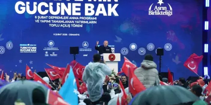 Cumhurbaşkanı Erdoğan: Bunların bitmez dediği evler burada