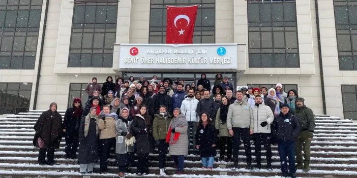 Akşehir’de KOMEK ailesi doğayla buluştu