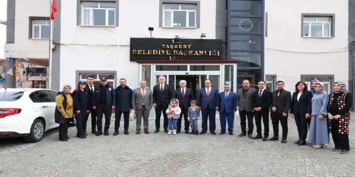 Vali Akın Taşkent ilçesine ziyarette bulundu