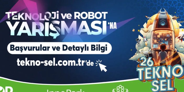 Selçuklu’da Teknosel Teknoloji ve Robot yarışmasının başvurusu başlıyor