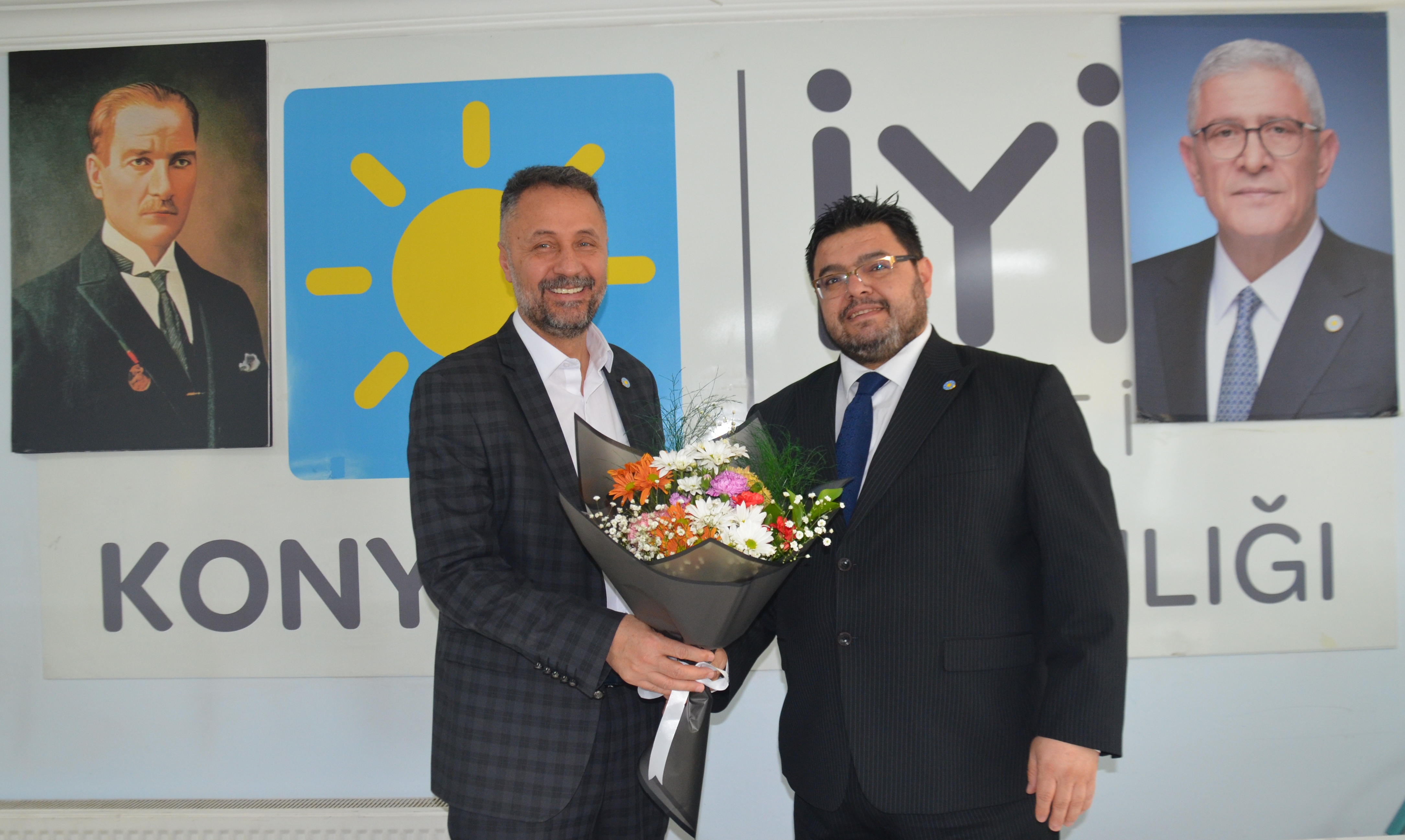 İYİ Parti Konya’da, Anlaş görevi Erdal’dan devraldı