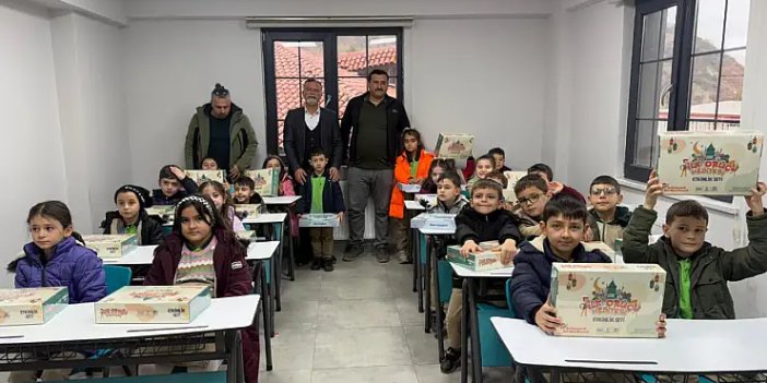 Konya'da çocuklara oruç hediyesi!