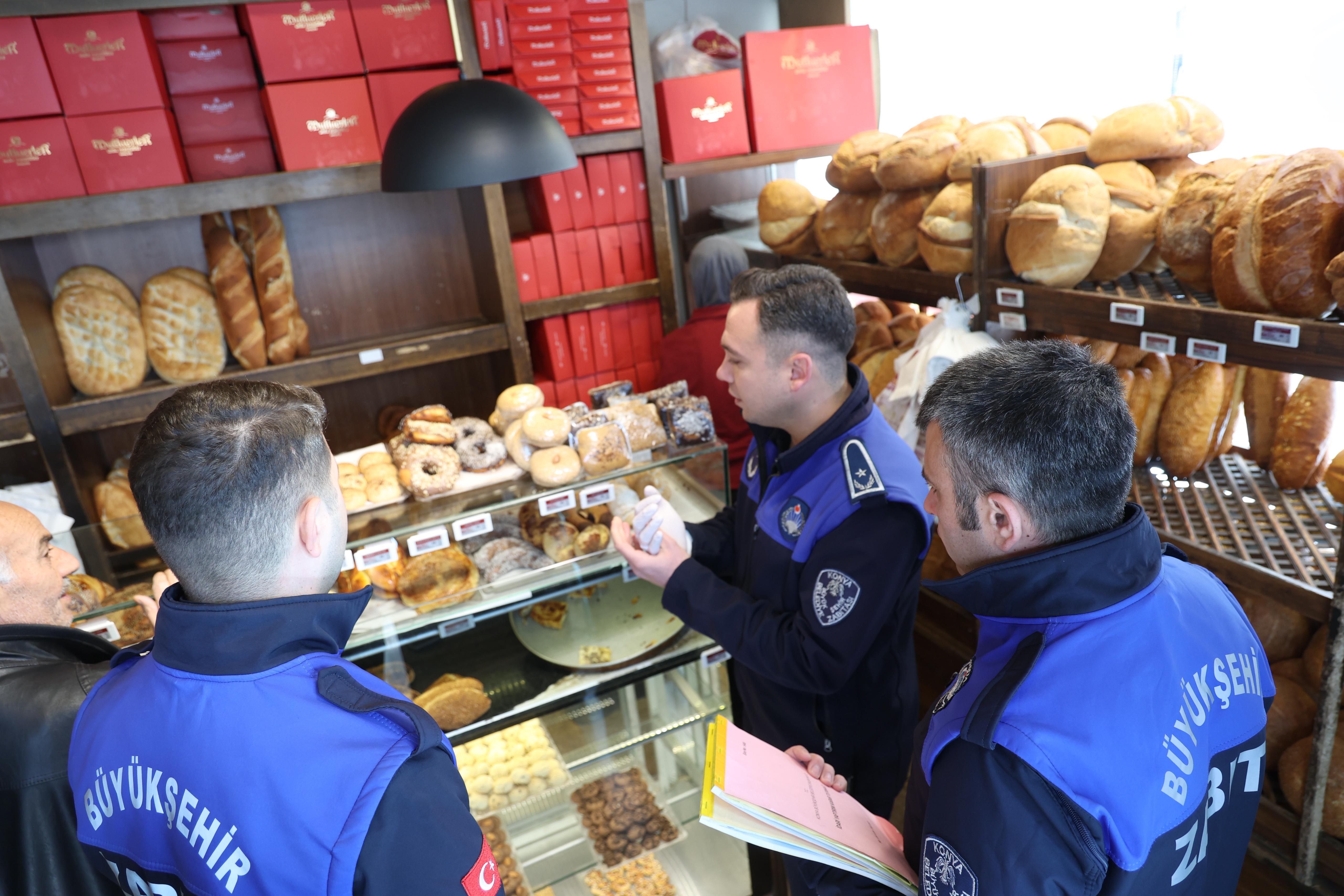 Konya’da Ramazan ayı öncesi denetimler arttı