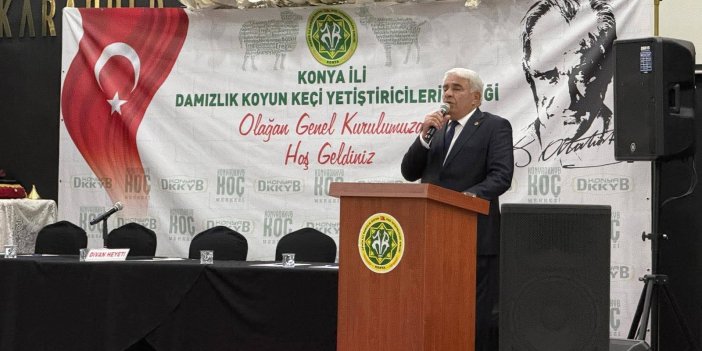 Öztürk, Konya Damızlık Koyun Keçi Yetiştiricileri Birliği’nde Güven Tazeledi