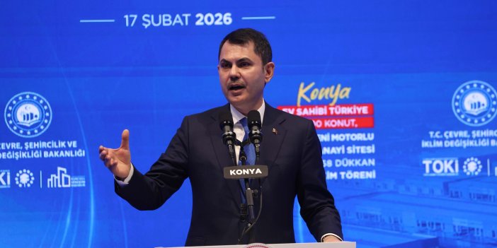 Bakan Kurum Konya’da toki konutları ve yeni sanayi sitesi kura çekim programına katıldı