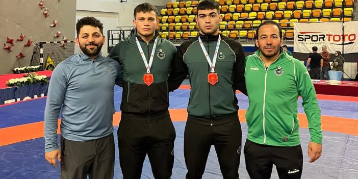 Karataylı sporcular Türkiye arenasında parladı