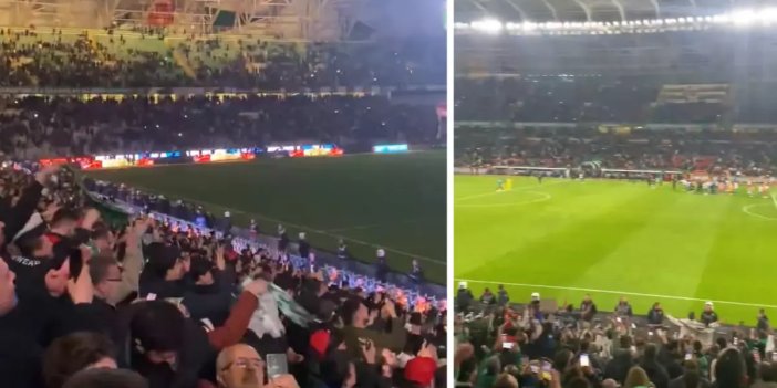 Konyaspor'dan Galatasaray'a gönderme! Statta çalan şarkı dikkat çekti