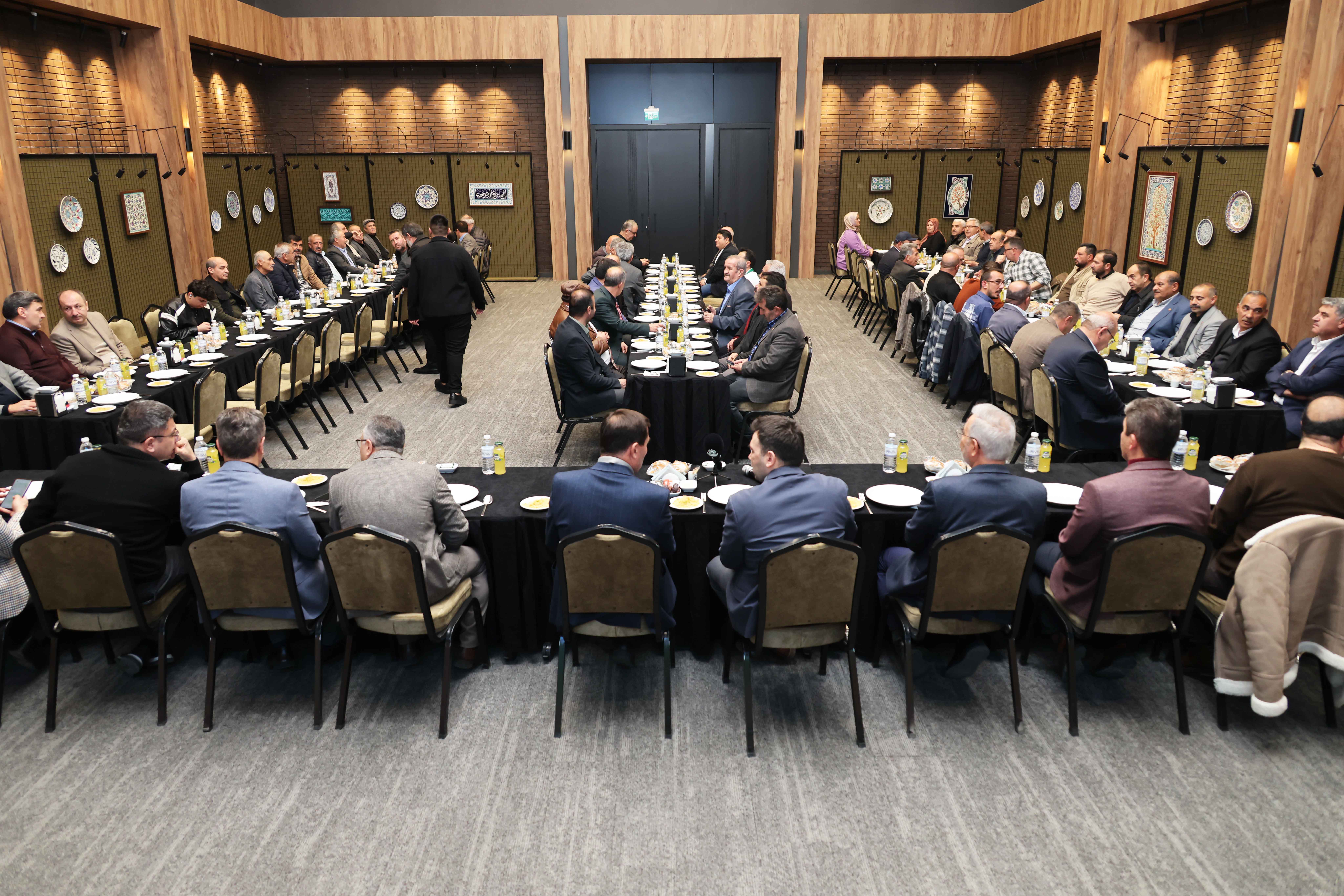 Karatay Protokolü iftar programında bir araya geldi