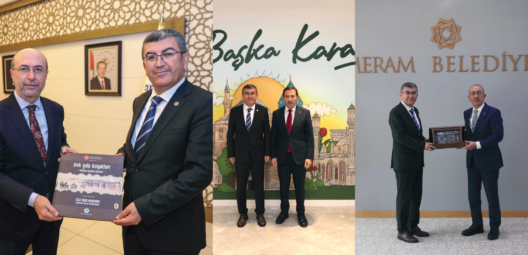 Hasan Ekici’den belediye başkanlarına ziyaret!