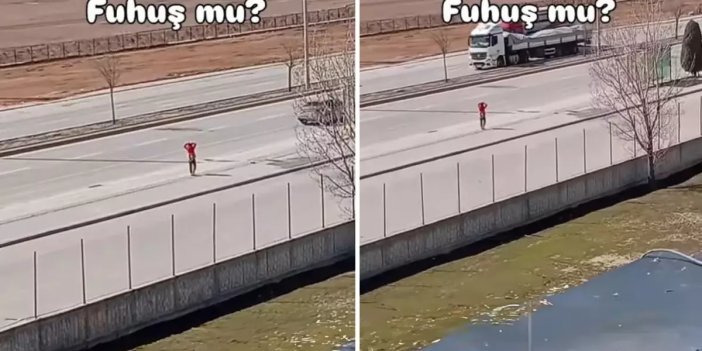 Konya'yı karıştıran görüntü: Yol kenarında fuhuş pazarlığı mı yapılıyor?