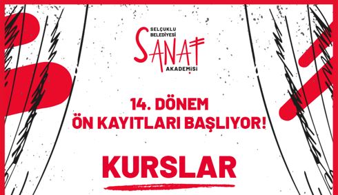 Selçuklu Sanat Akademisi’nde kayıtlar başladı