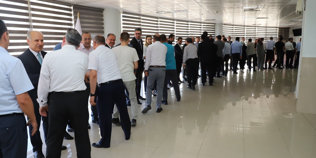 Konya Adliyesinde bayramlaşma töreni düzenlendi