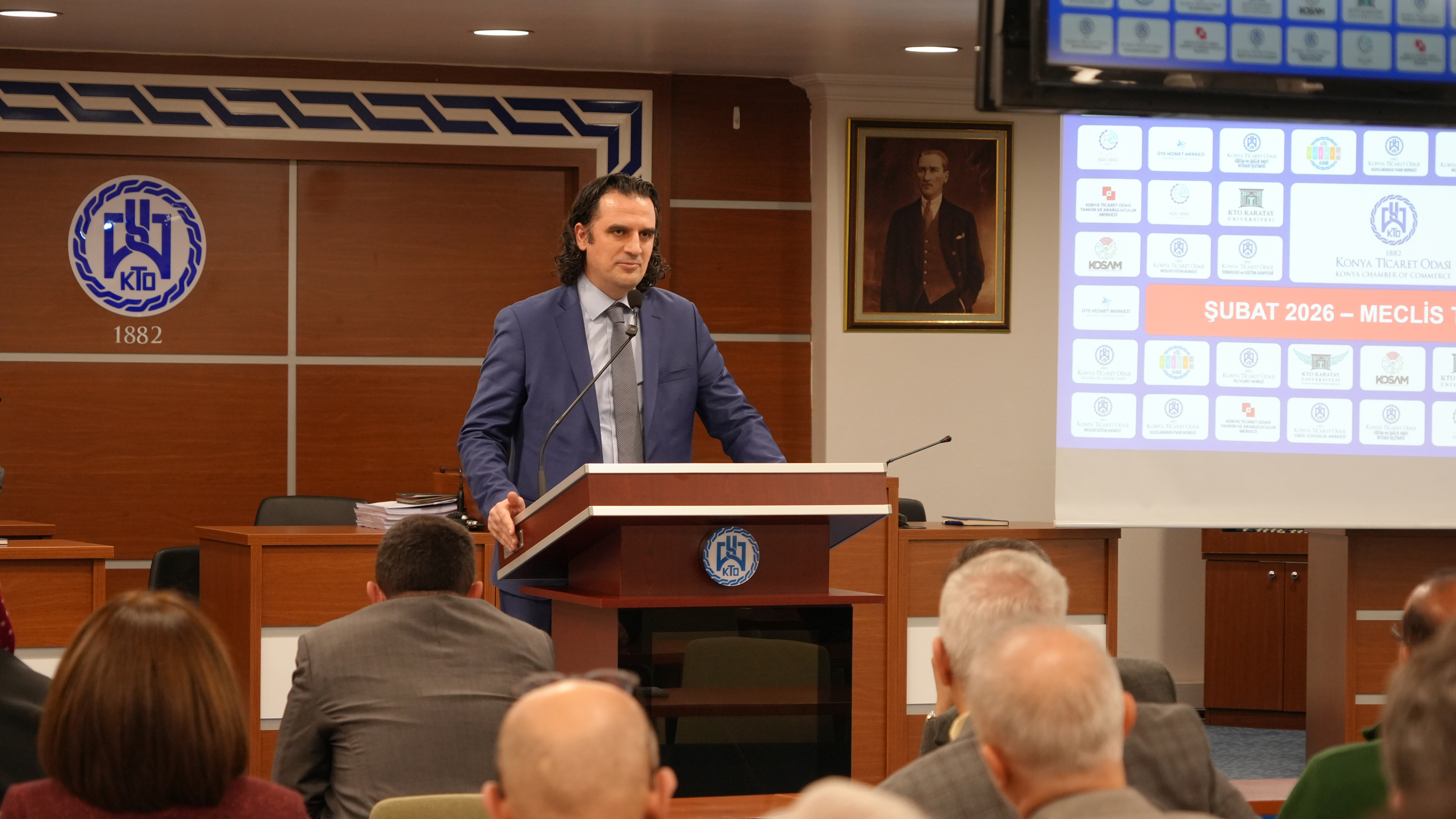 Kutluhan Taşkın, KTO meclisine konuk oldu