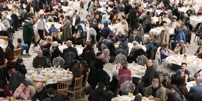 Malatyalılar iftarda bir araya geldi