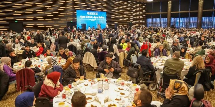 Konya'da gönül sofrası kuruldu