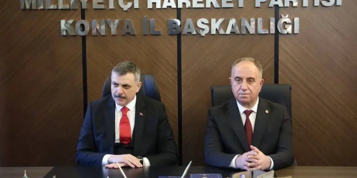 Konyalı Bakan Çiftçi’den MHP Konya teşkilatına ziyaret