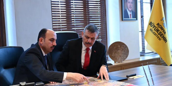 Bakan Çiftçi, Konya Büyükşehir Belediyesi’ni ziyaret etti