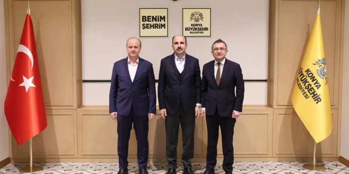 Karapınar'dan Başkan Altay'a teşekkür ziytareti