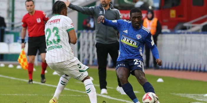 Konyaspor'dan penaltı tepkisi