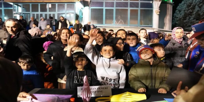 Liman Gönüllüler Platformu Ramazan şenliğinde çocuklarla buluştu