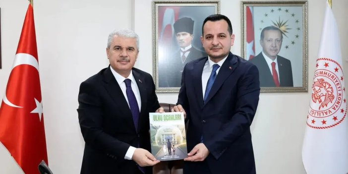 Ülkü Ocakları Konya İl Başkanı Türkoğlu’ndan Vali Akın’a ziyaret