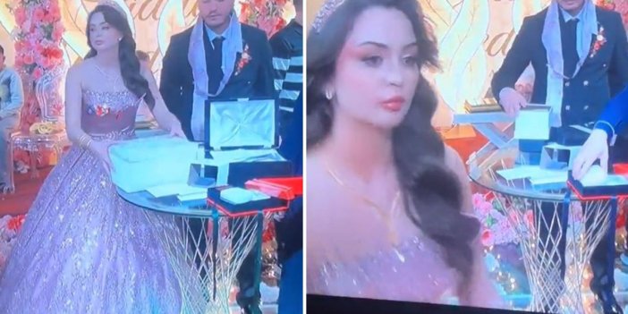 Nişandaki görüntü olay oldu! "Bu düğün olmaz" yorumları yapılıyor