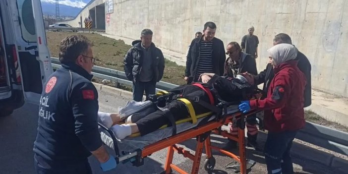 Konya'da korkutan kaza! Araç takla attı: 4 yaralı