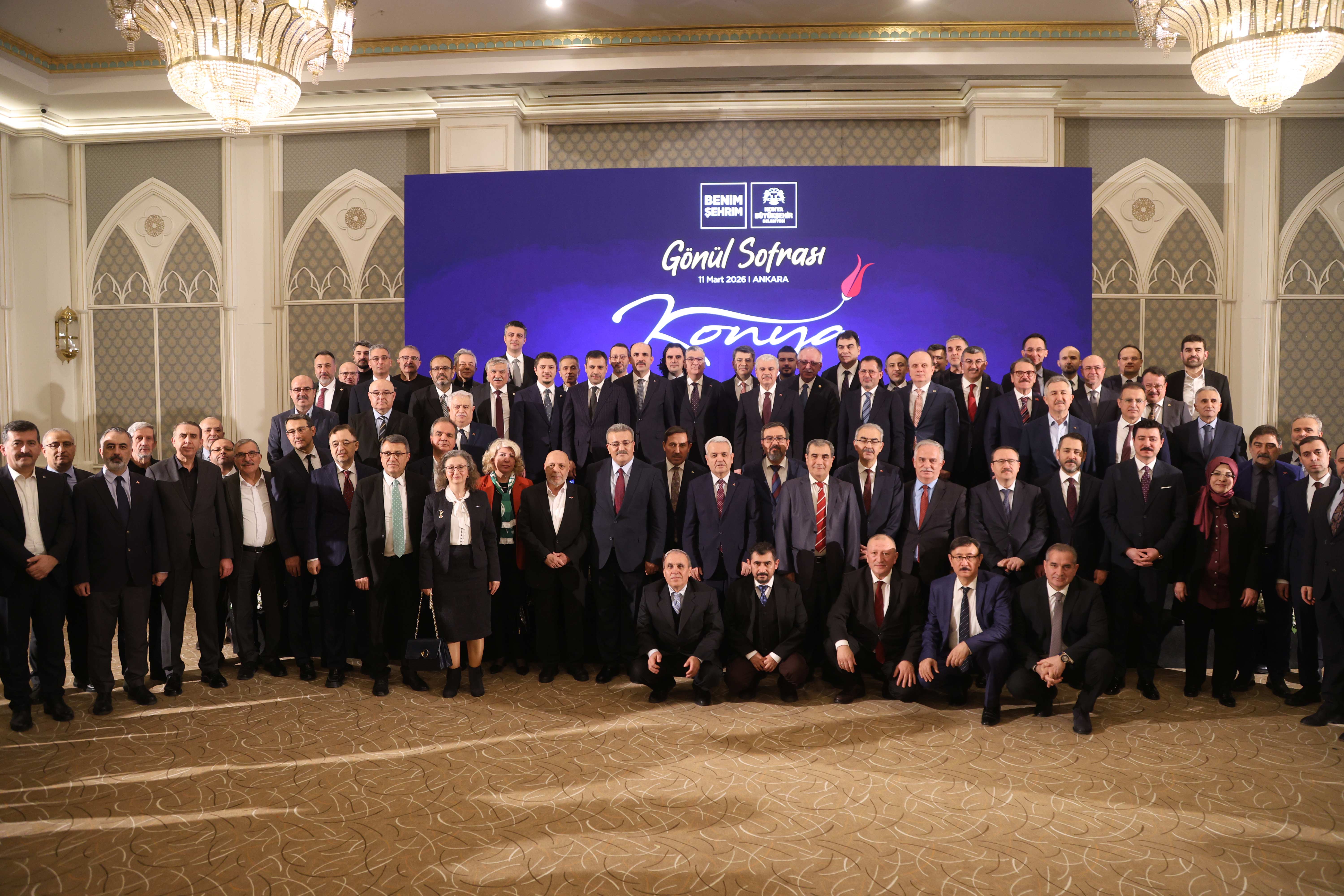 Konyalı bürokratlar iftarda buluştu