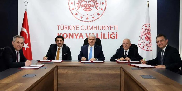 İmzalar atıldı! Konya'nın o ilçesine yeni okul yapılacak