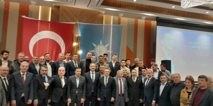 Abdülhamit Gül Karapınar’da Partililerle İftarda Buluştu