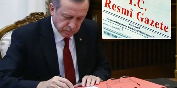 Erdoğan birçok ismi görevden aldı, Konya’ya o isim atandı