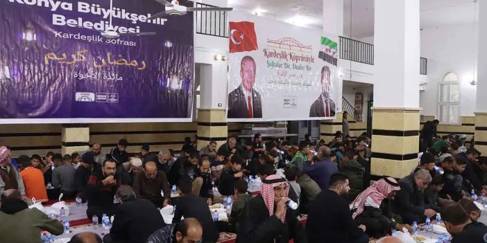 Konya Büyükşehir Ramazan bereketini sınır ötesine taşıdı
