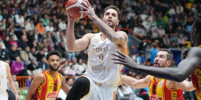 Konya BBSK deplasmanda mağlup