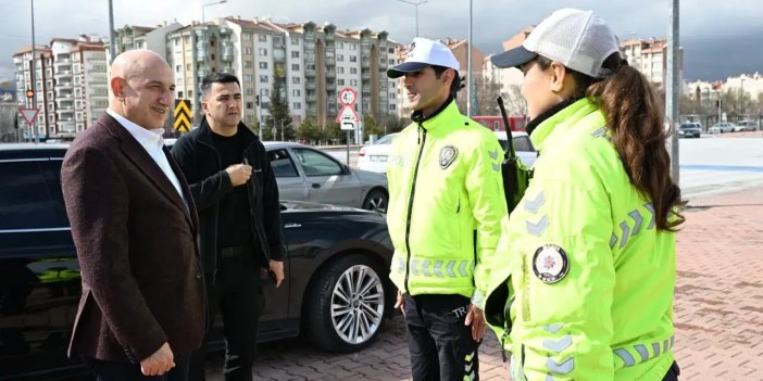 Konya Emniyeti bayramda görev başındaydı!