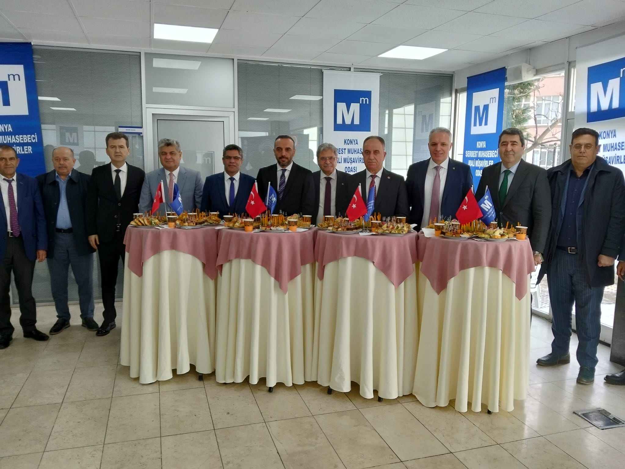 Konya SMMMO'da bayramlaşma programı yapıldı