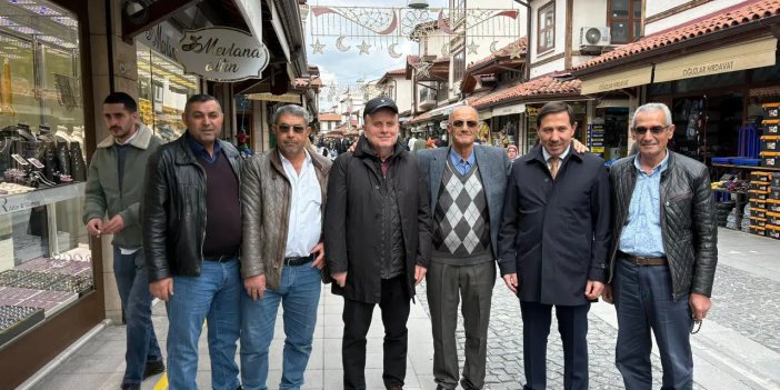Başkan Kılca ve Konya Milletvekili Baykan esnafın sorunlarını dinledi