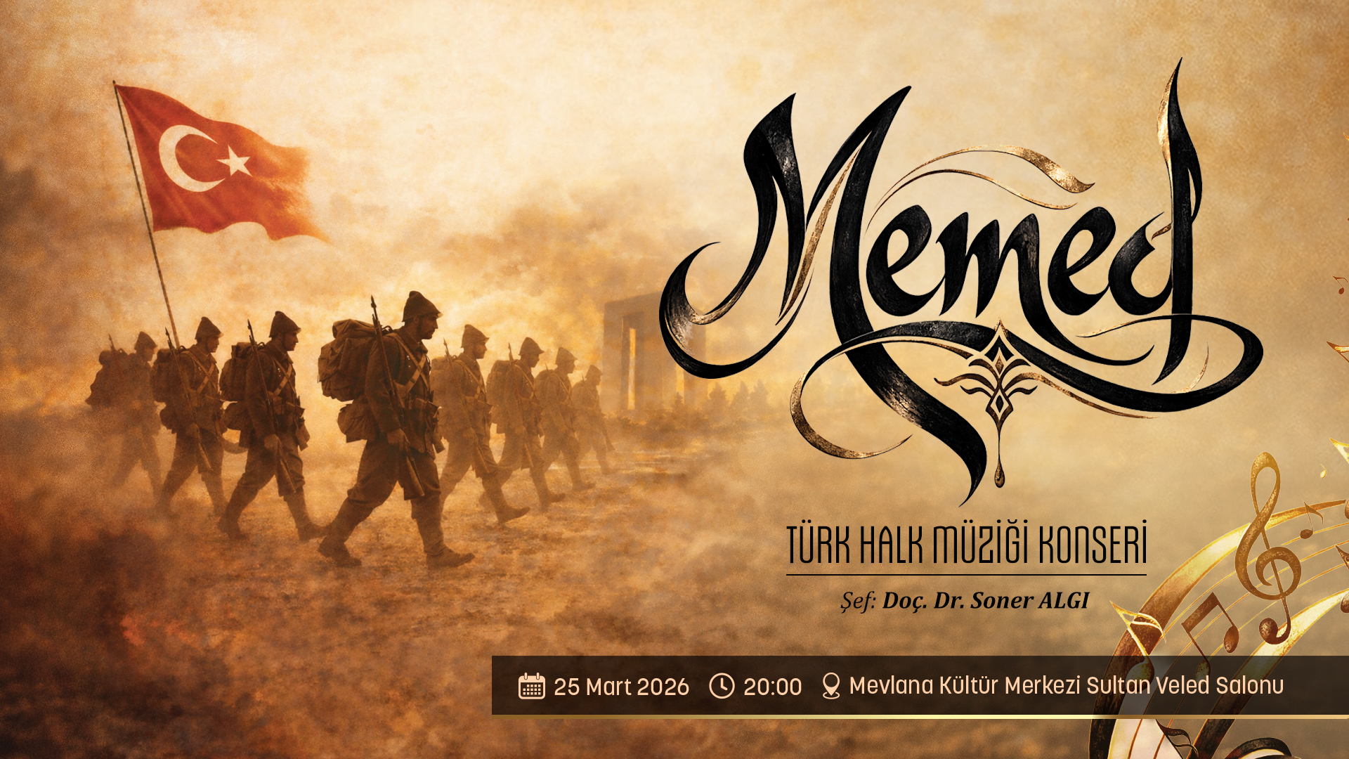 Karatay’da“Memed” Konseri sanatseverlerle buluşuyor