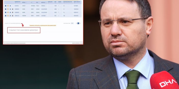 Bakan Gürlek'in tapu kayıtlarını sorgulayan memur, her şeyi itiraf etti