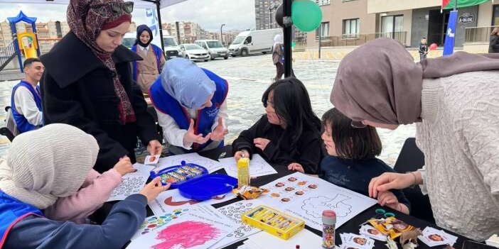 Filistinli çocuklar, Konya’nın LİMAN’ı ile bayram yaptı