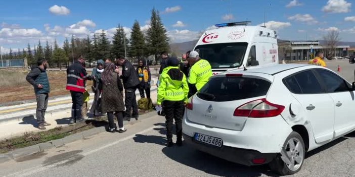 Konya'da iki otomobilin çarpışması sonucu 4 kişi yaralandı