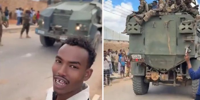 Türk yapımı zırhlı araçlarla, kenti teröristlerden kurtardılar