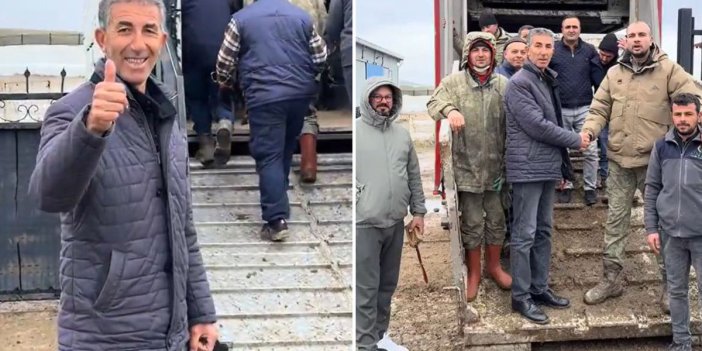 Konya'da bir kişi koyun satın alırken Türkiye'de bir ilki gerçekleştirdi