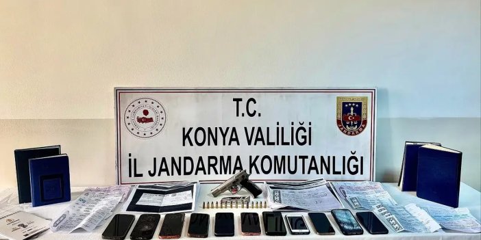 Konya tefecilik operasyonu: 12 şüpheli yakalandı, milyonluk senet ele geçirildi