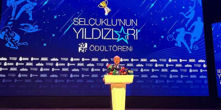 Selçuklu’nun gurur kaynağı sporcular ödüllendirildi