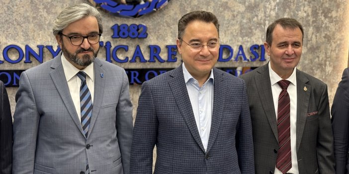 DEVA Partisi Lideri Ali Babacan Konya’da çiftçilerle buluştu