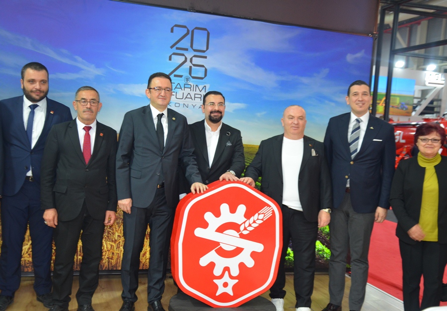 CHP Konya Milletvekili Bektaş, Tarım Fuarı'nı ziyaret etti