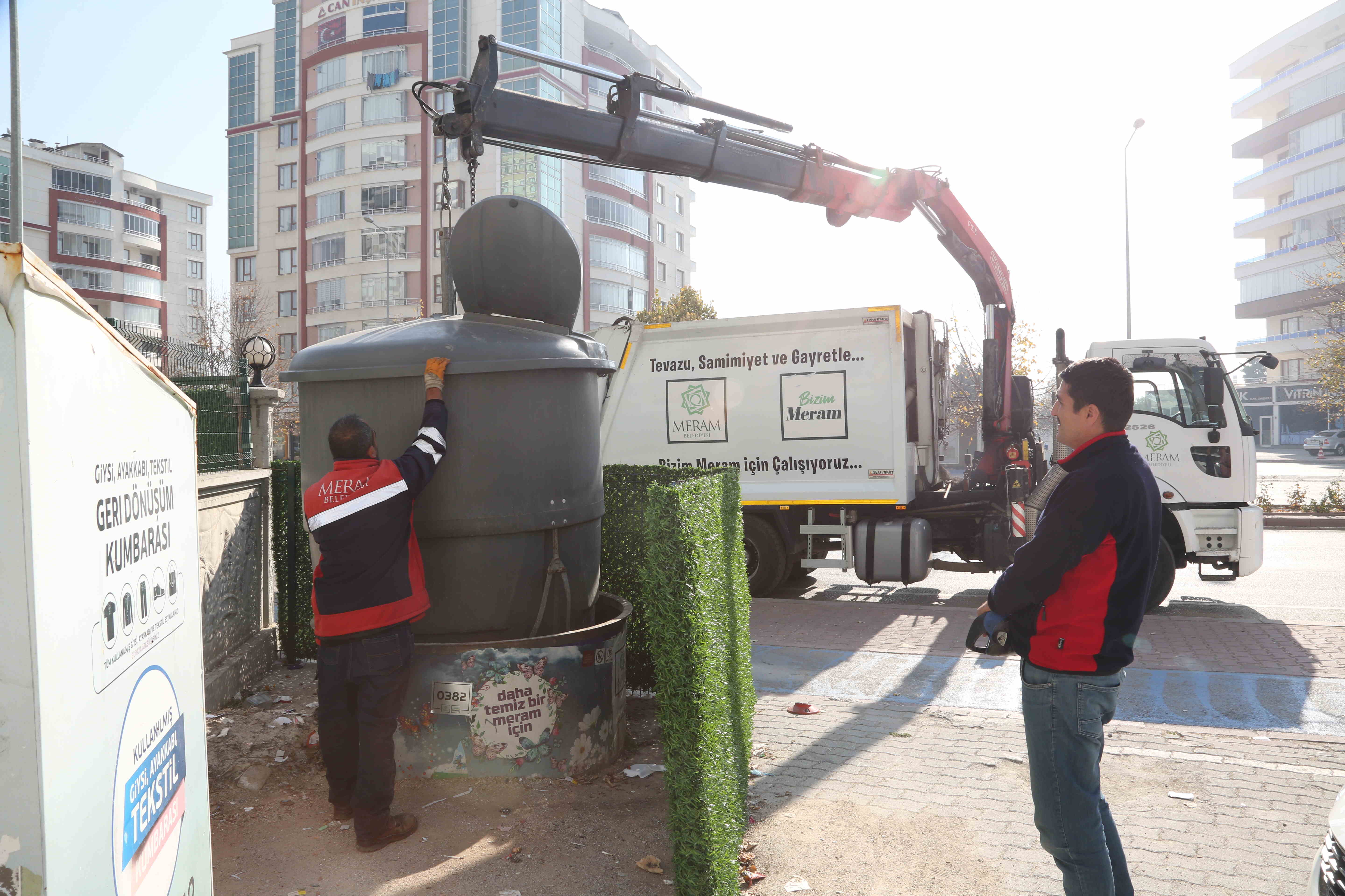 Meram’da hem çevre hem bütçe kazandı