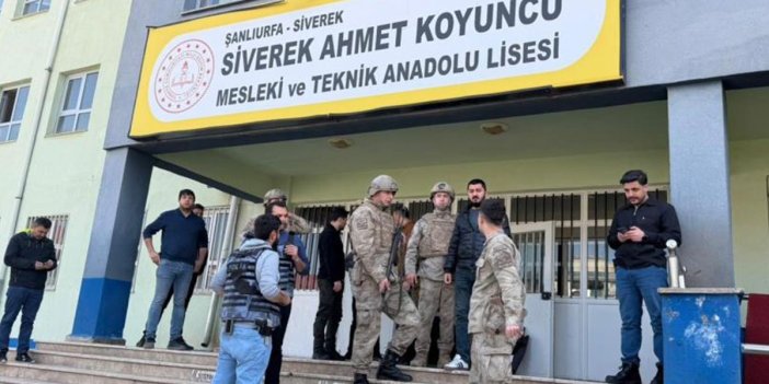 Şanlıurfa'da liseye silahlı baskın! 16 kişi yaralandı, saldırgan intihar etti