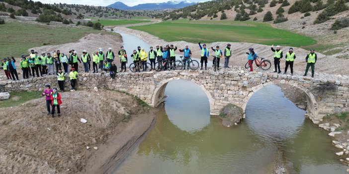 Konya'da pedallar doğaya döndü